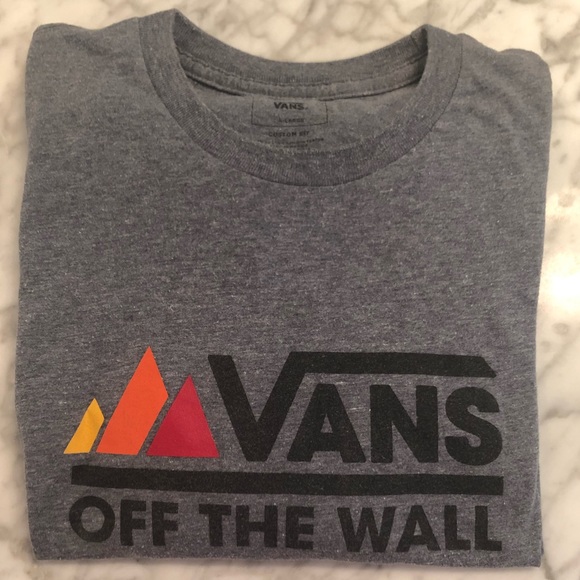 Vans Other - Men’s Vans Off the Wall Gray T Shirt XL